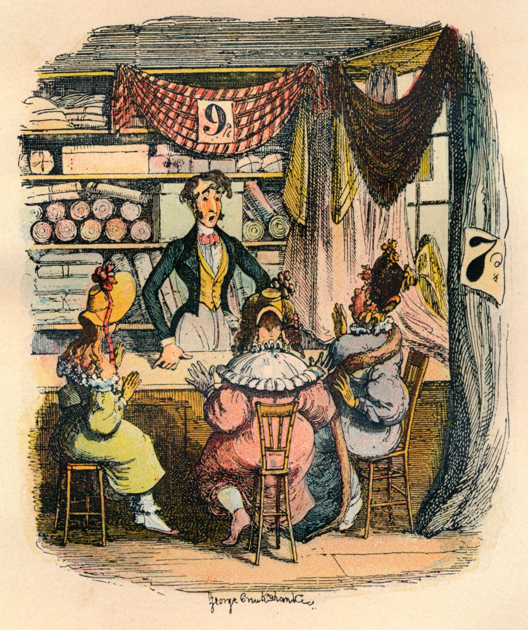 Horatio Sparkins, c1900 od George Cruikshank