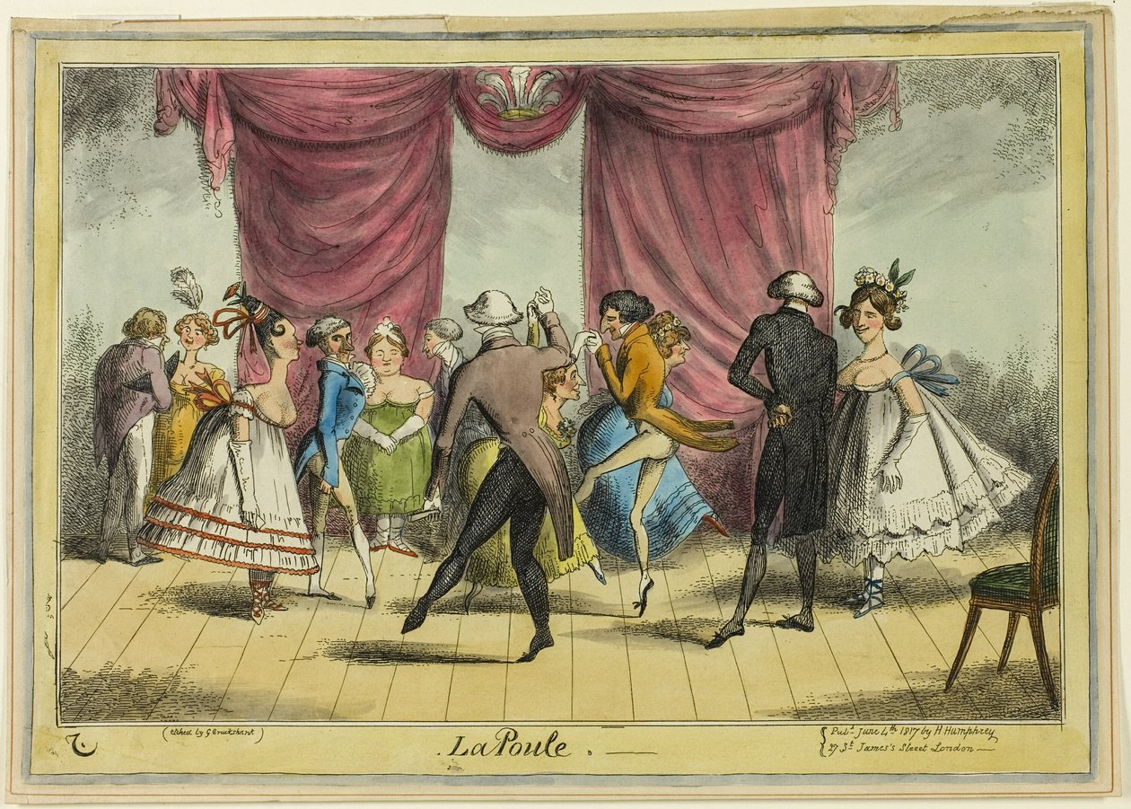 Slepice od George Cruikshank