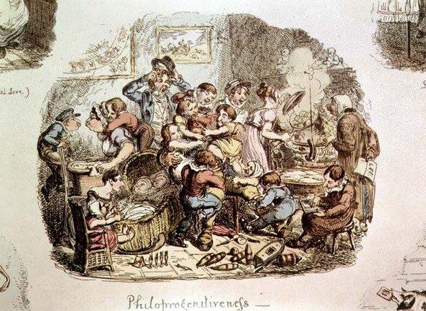Filoprogenie od George Cruikshank