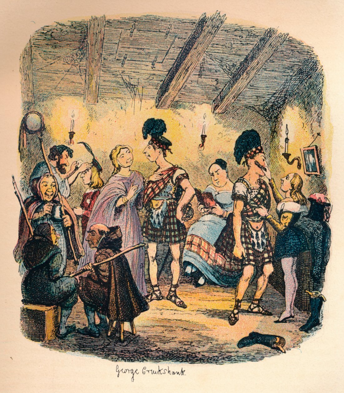 Soukromá divadla, c1900 od George Cruikshank