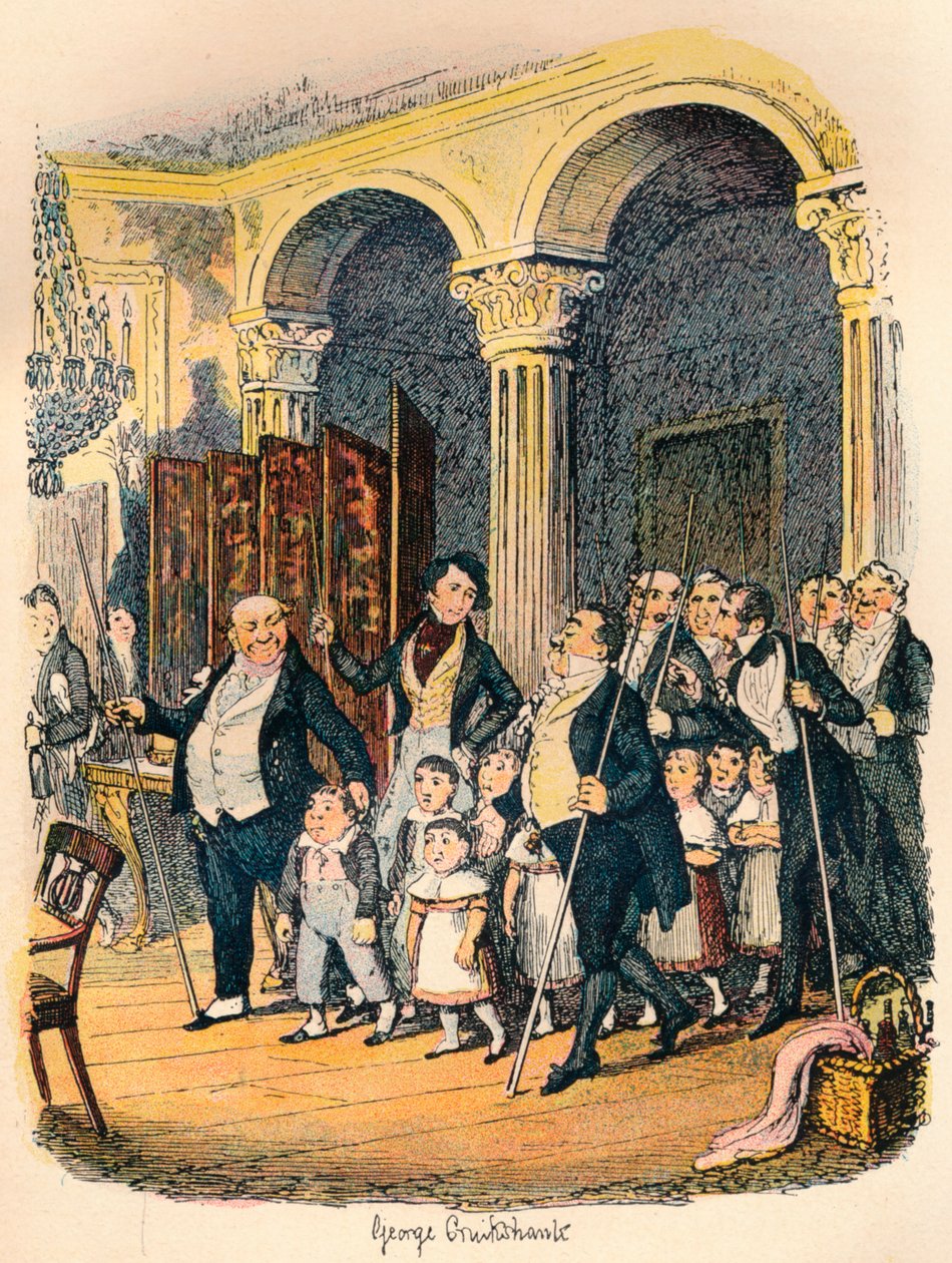 Veřejné večeře, c1900 od George Cruikshank