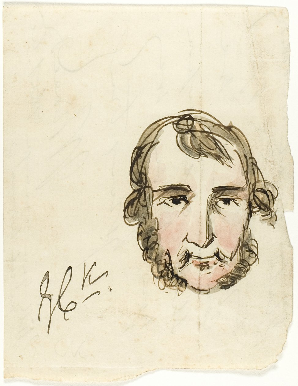 Autoportrét od George Cruikshank