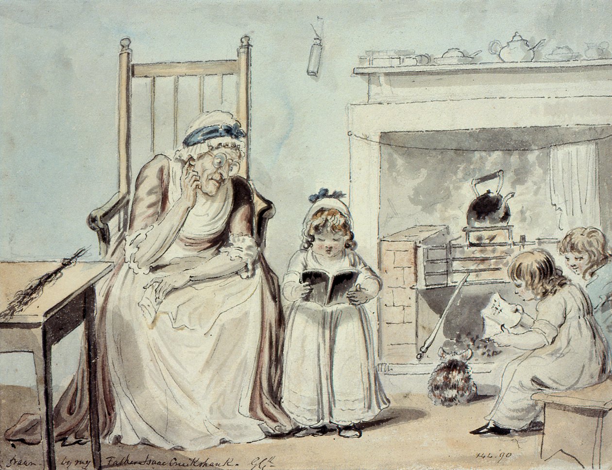 The Dame School (wc) od George Cruikshank