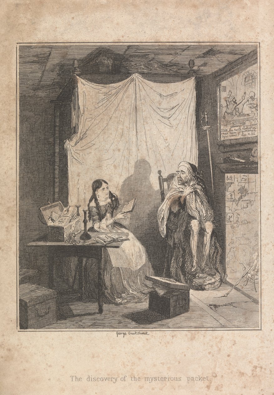 Objev tajemného paketu od George Cruikshank