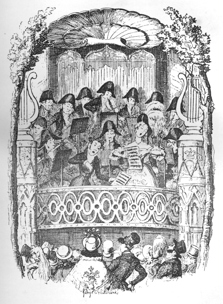 Vauxhall Gardens ve dne, c1900. od George Cruikshank