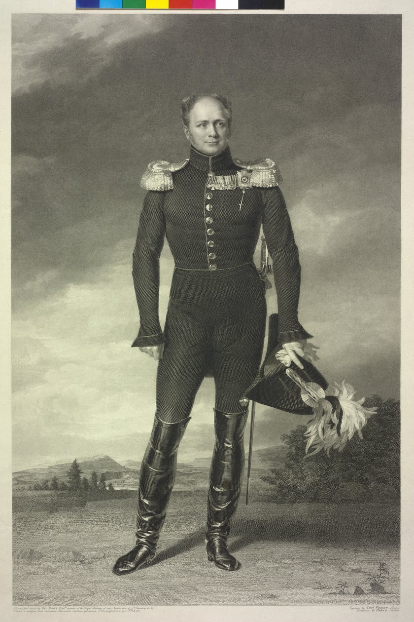 Ruský císař Alexandr I. od George Dawe