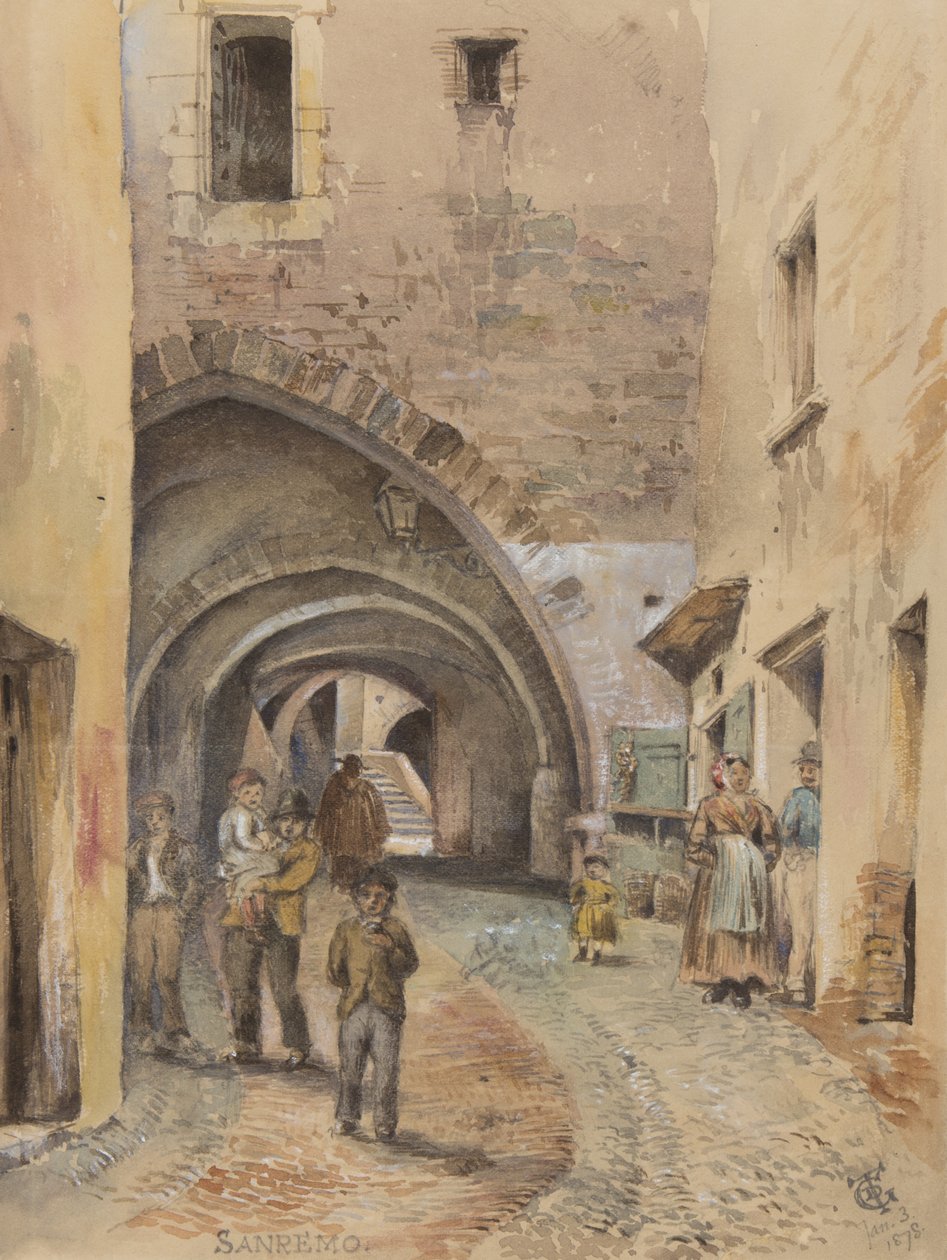 San Remo, 3. ledna 1878 od George Douglas Tinling