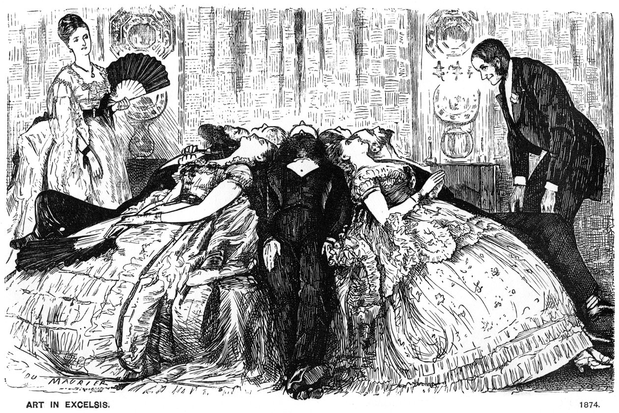 Umění v Excelsis, 1874 1891. od George du Maurier