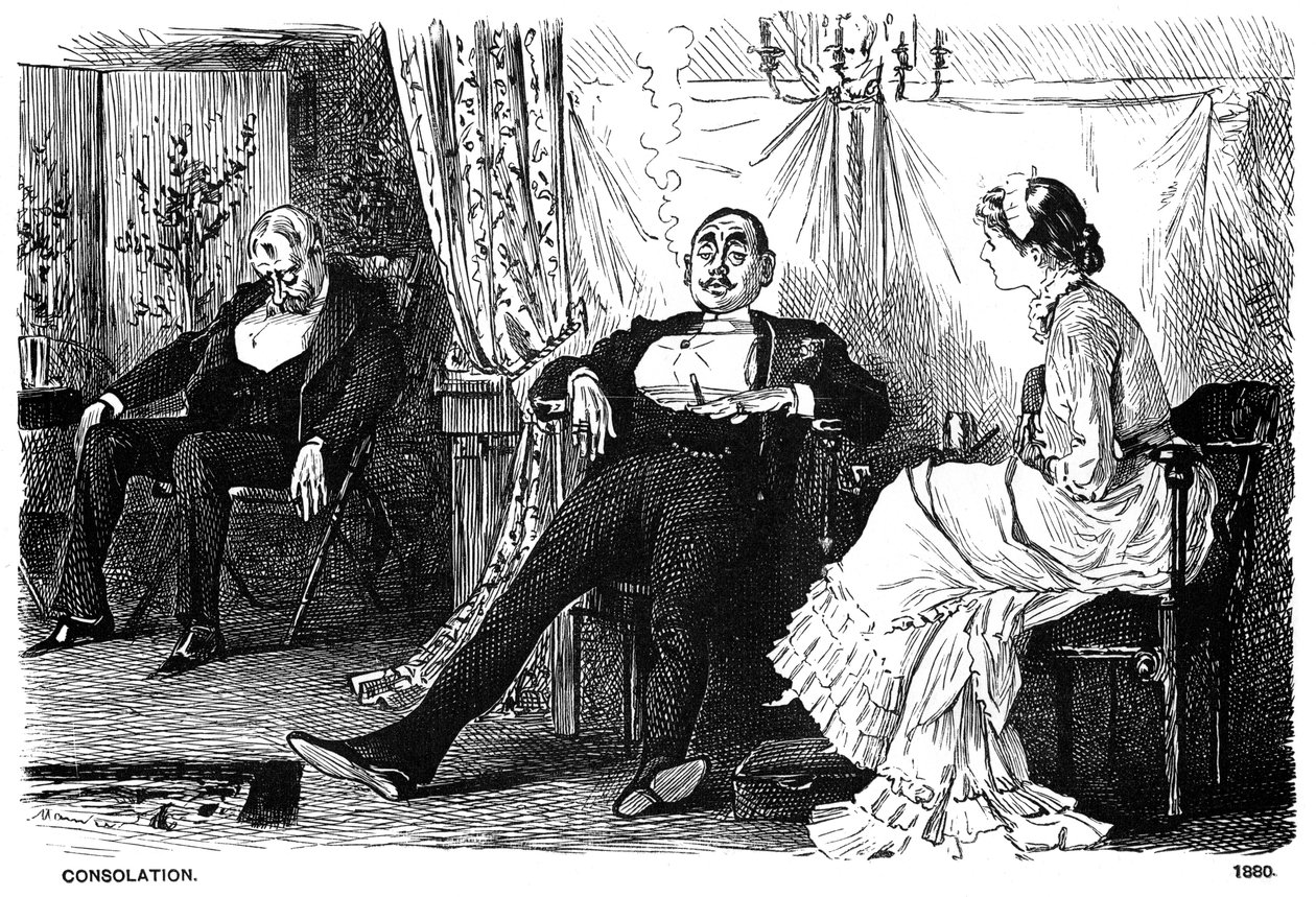 Útěcha, 1880 1891. od George du Maurier