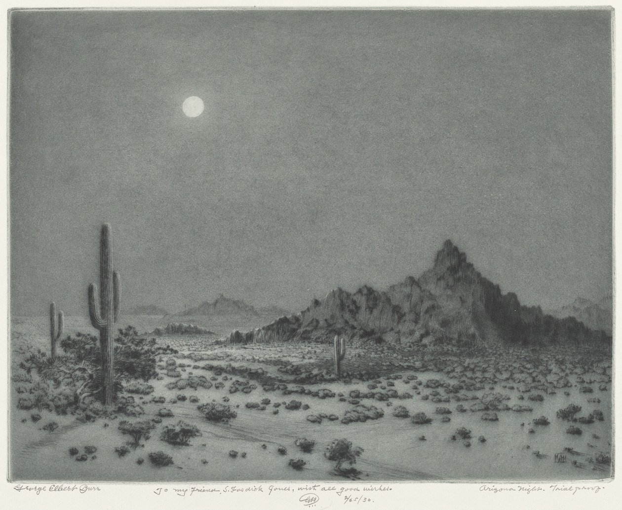 Arizonské noci od George Elbert Burr