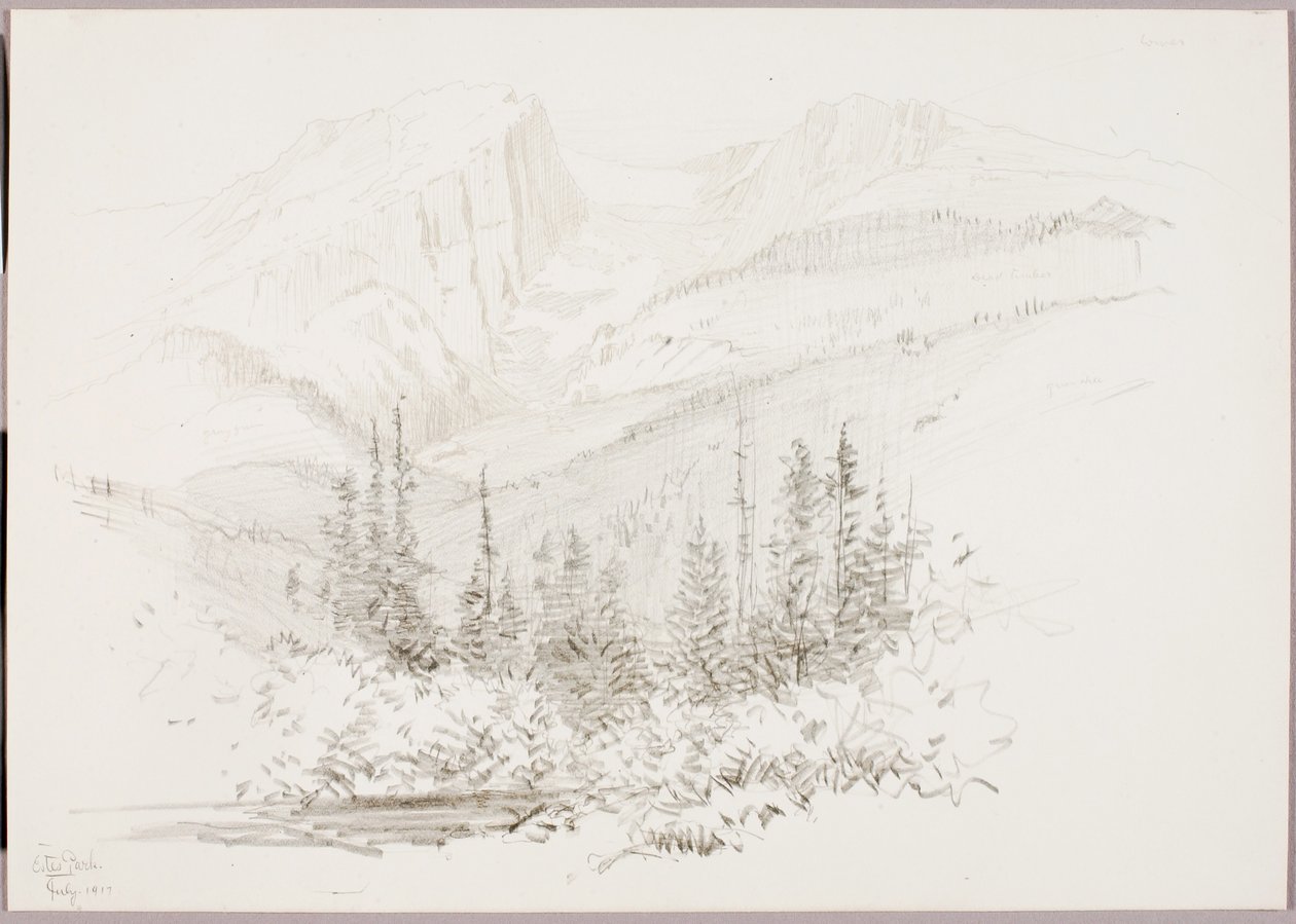 Estes Park od George Elbert Burr
