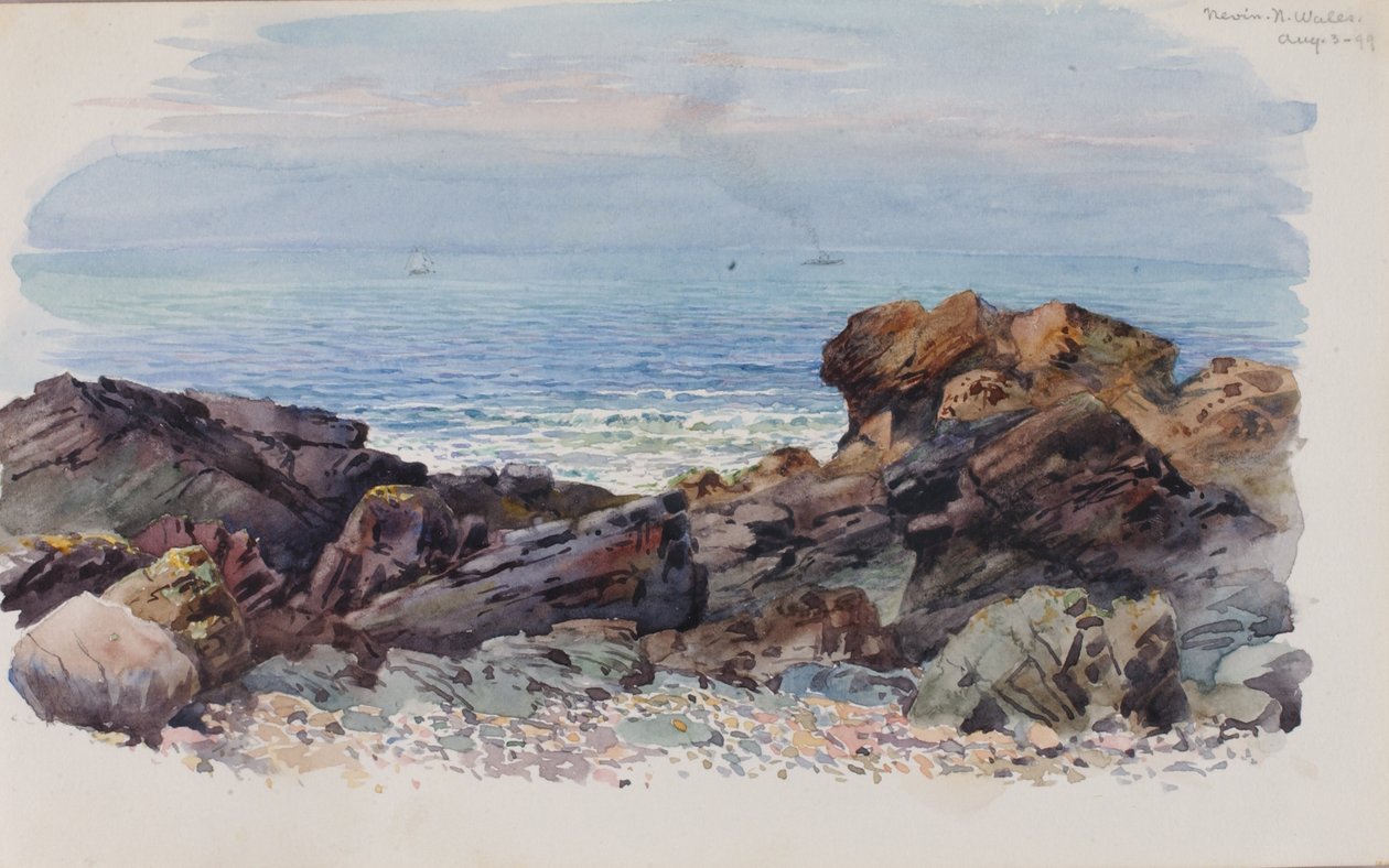 Nevin, Severní Wales, 1899. od George Elbert Burr