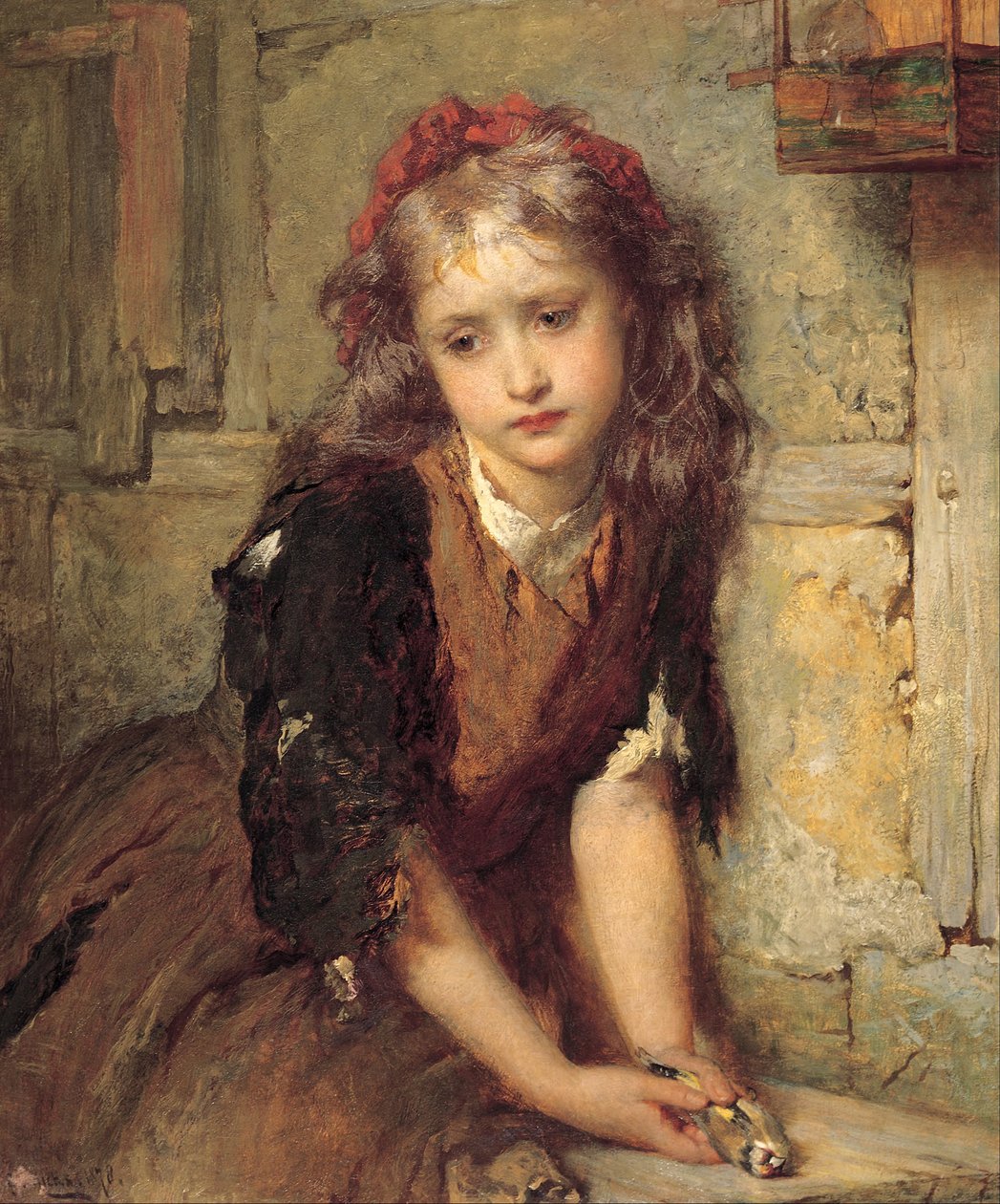 Mrtvý malíček od George Elgar Hicks