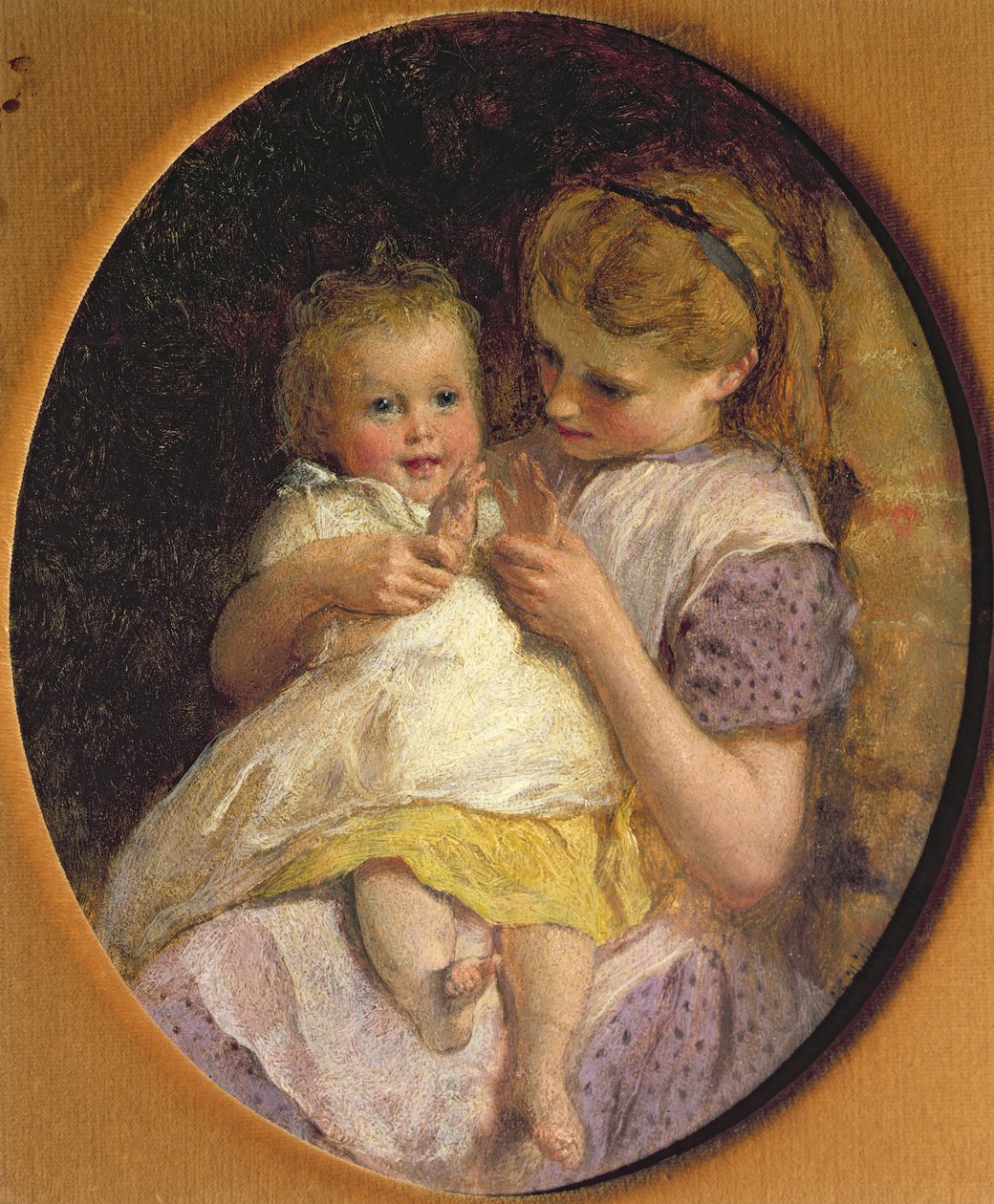 Pat-a-cake od George Elgar Hicks