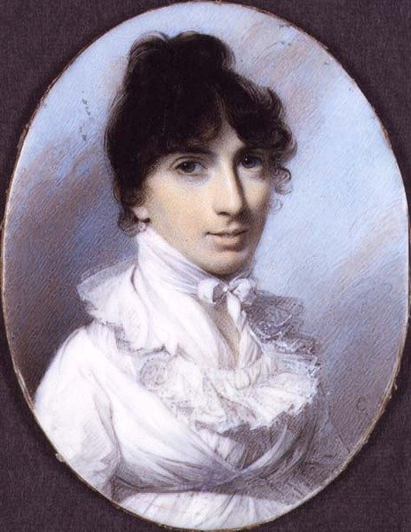 Miniatura slečny Anne Setonové od George Engleheart