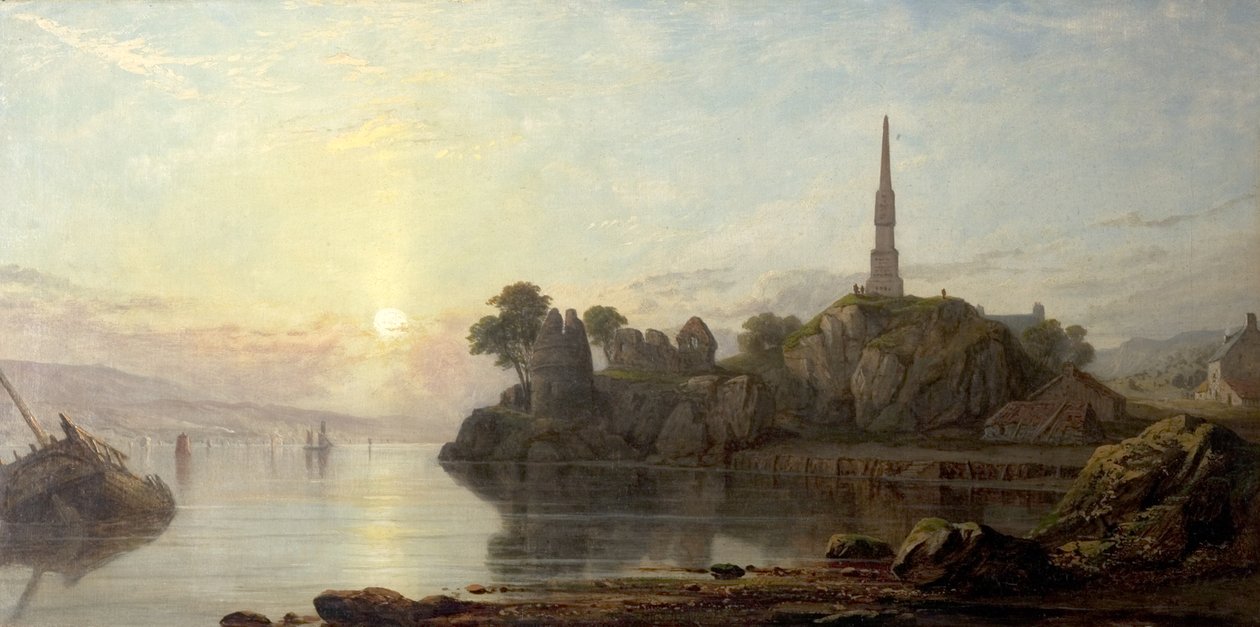Na The Clyde, 19. století od George F. Buchanan