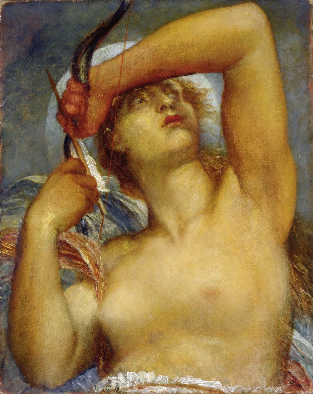 Artemis (olej na plátně) od George Frederick Watts