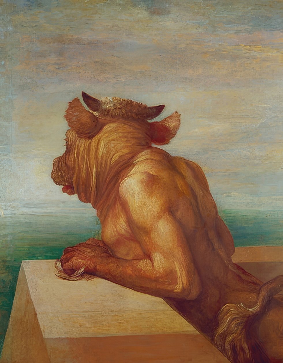 Minotaurus. 1885 od George Frederick Watts