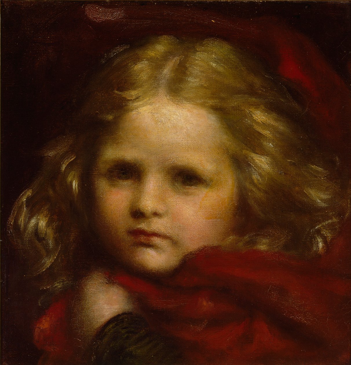 Červená karkulka, 1864 od George Frederick Watts
