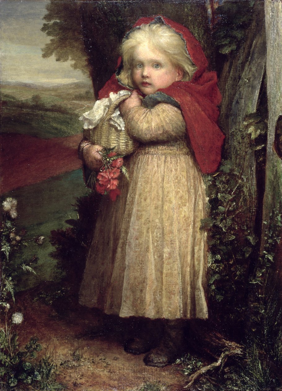 Červená karkulka, 1890 od George Frederick Watts