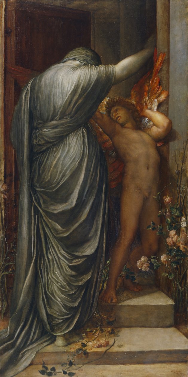 Láska a smrt od George Frederick Watts