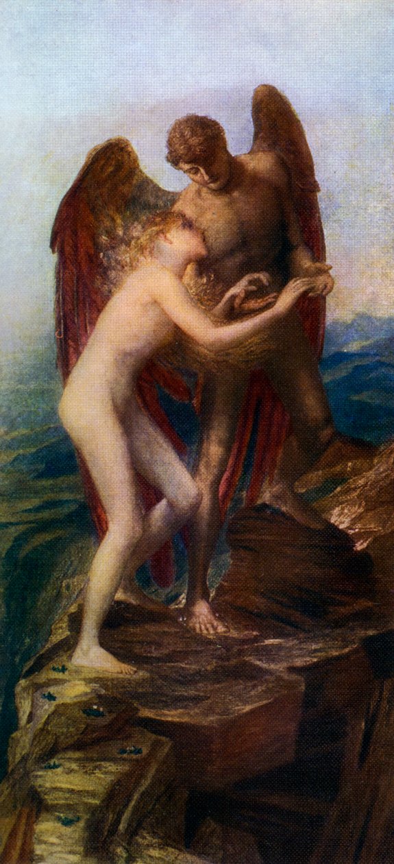 Láska a život, 1893, 1912. od George Frederick Watts