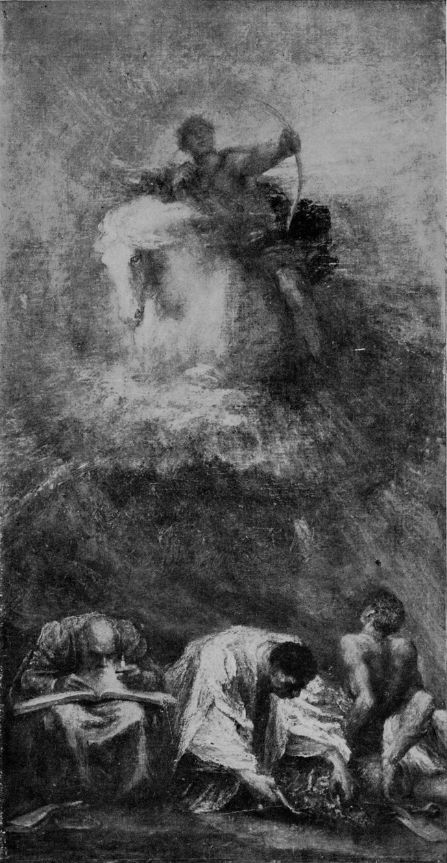 Progress, c1888, 1917 od George Frederick Watts