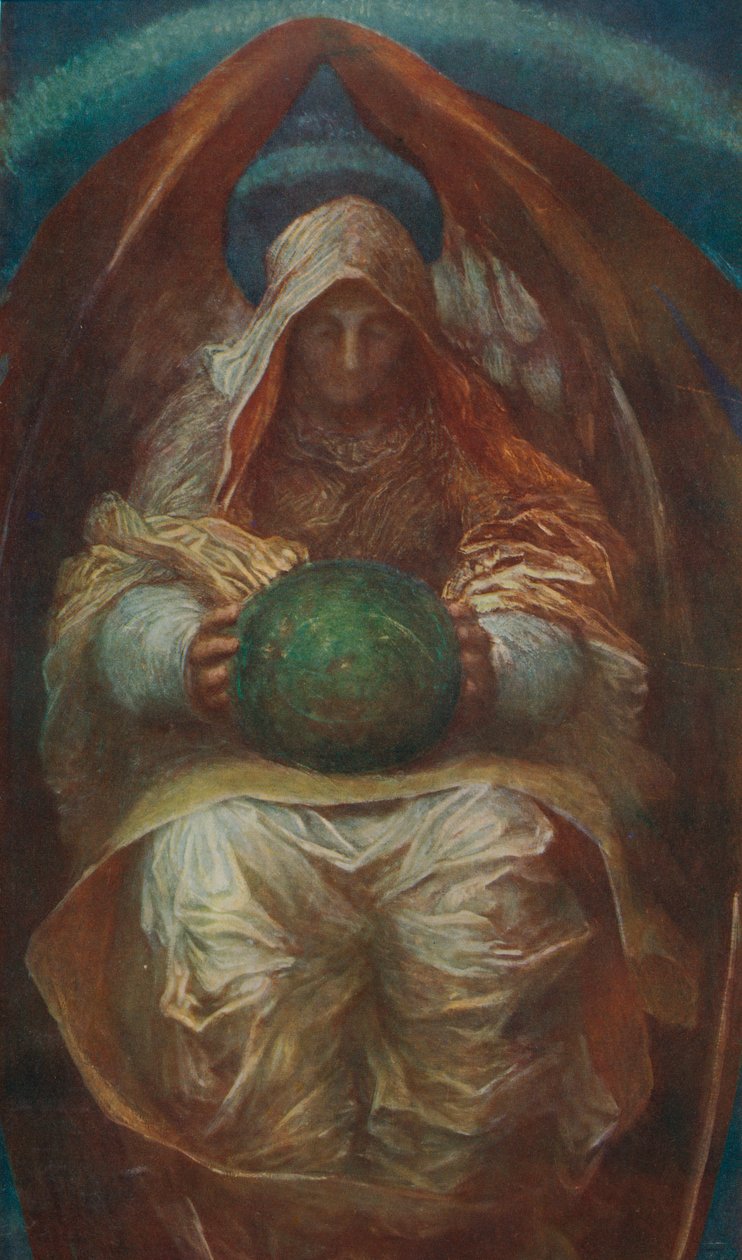 Všeprostupující, c1887, 1912 od George Frederick Watts