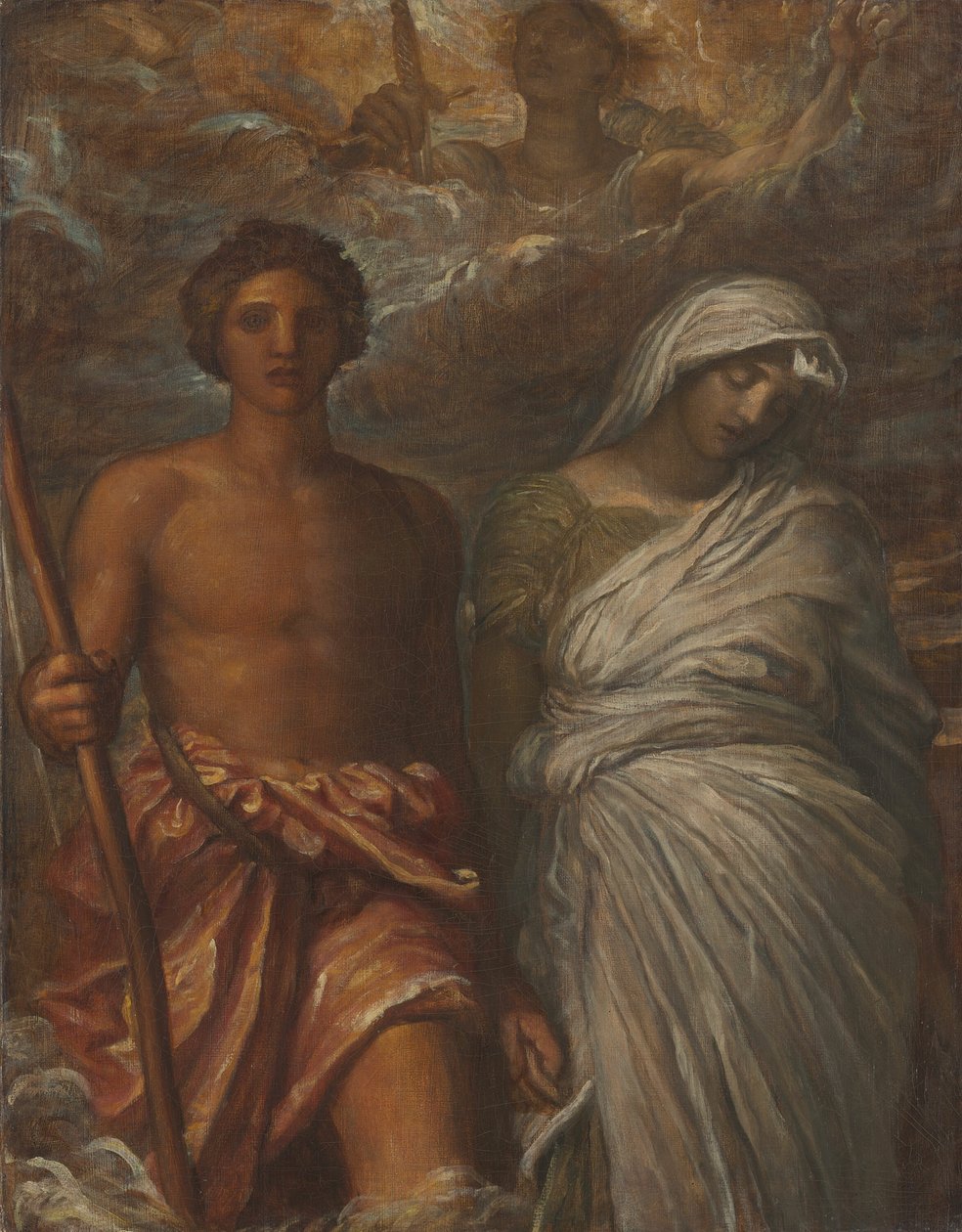 Čas, smrt a soud od George Frederick Watts