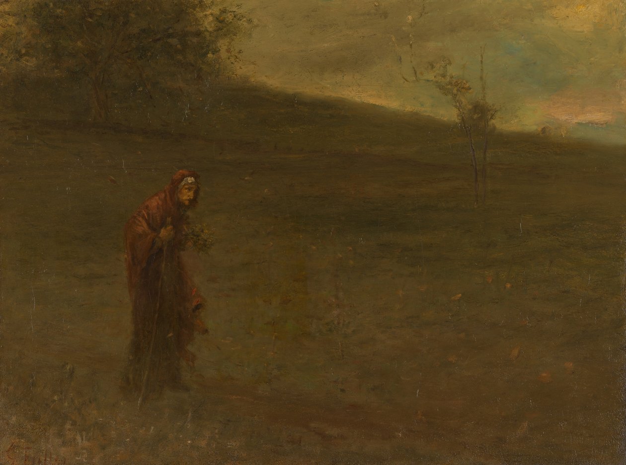 The Gatherer of Simples, c. 1880. od George Fuller