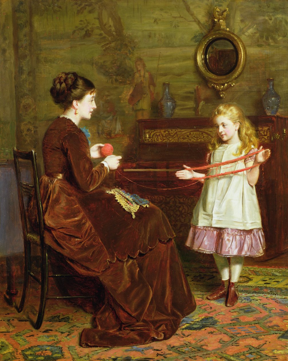 Matčin malý pomocník od George Goodwin Kilburne