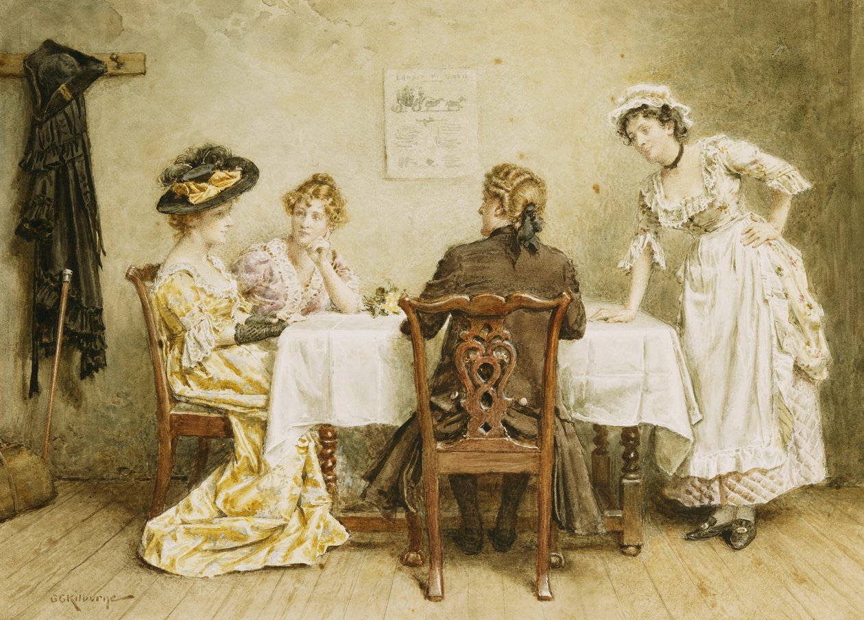 cestovatelé, od George Goodwin Kilburne