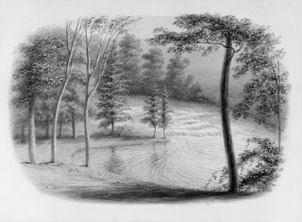 A Brook from Hosack Album, . od George Harvey