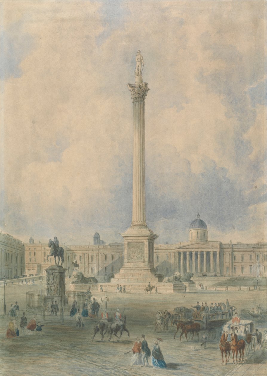 Trafalgarské náměstí od George Hawkins