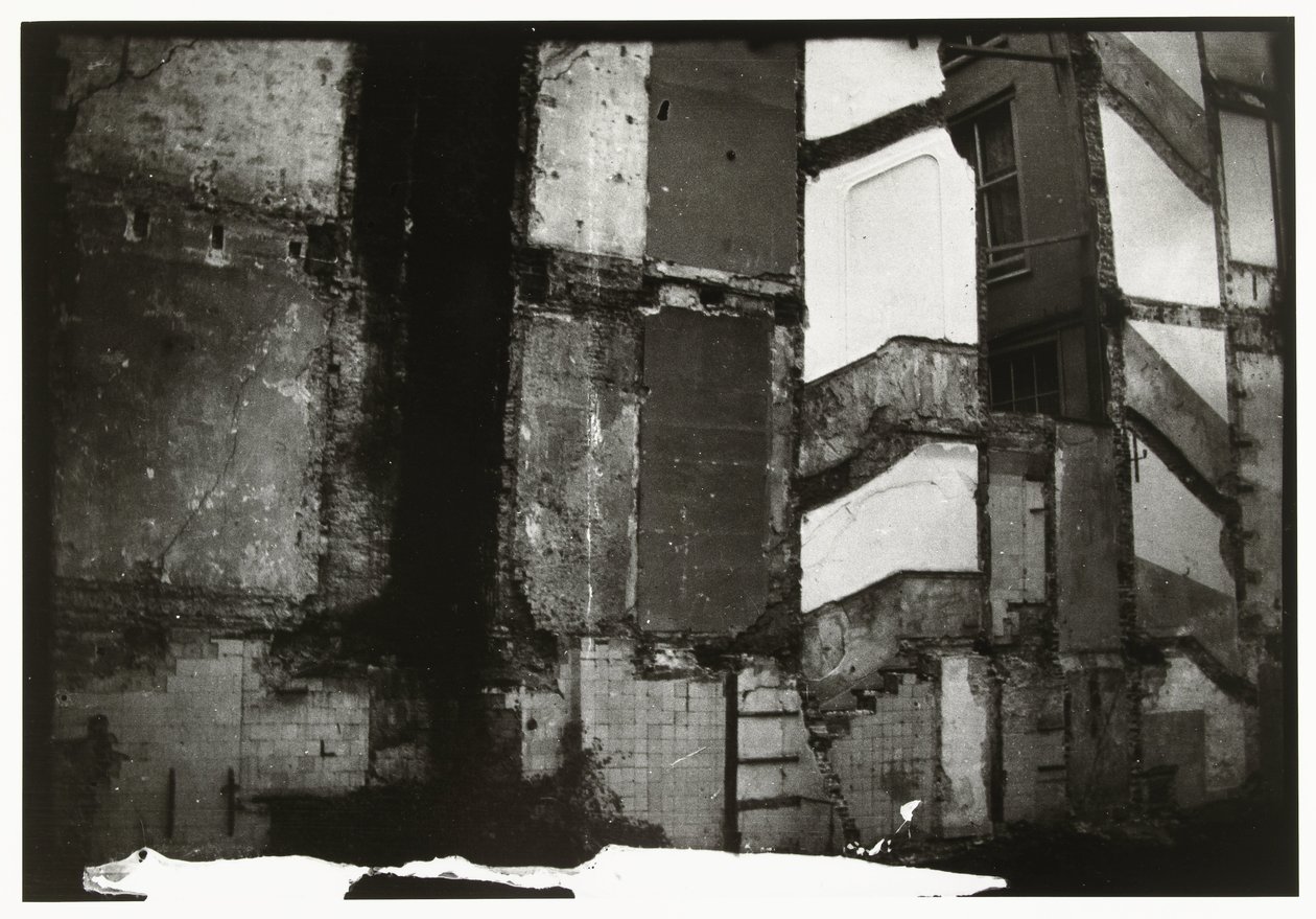 Demolice budov v Amsterdamu od George Hendrik Breitner