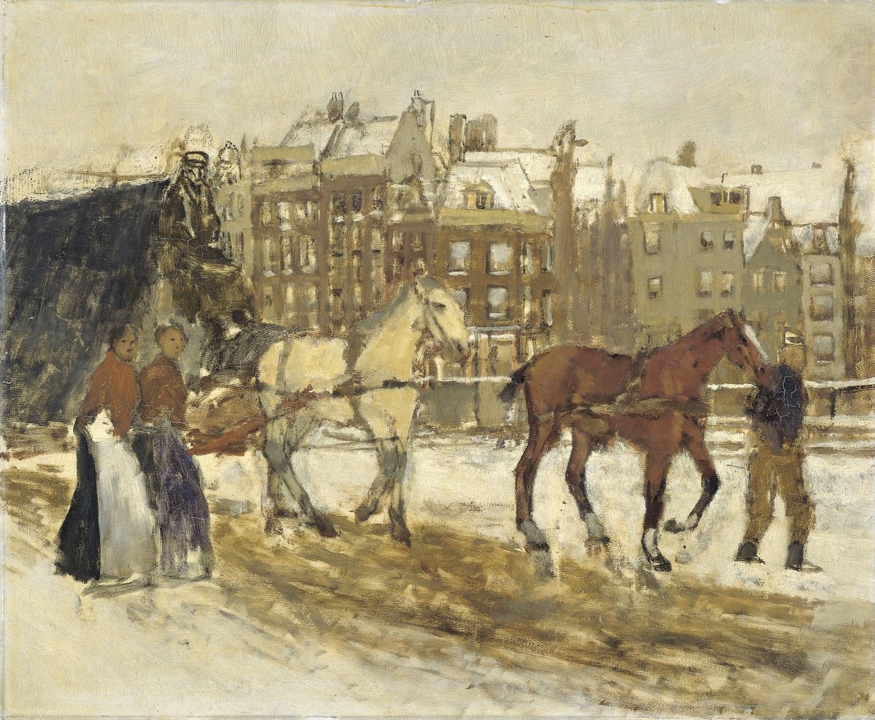 Rokin, Amsterdam od George Hendrik Breitner