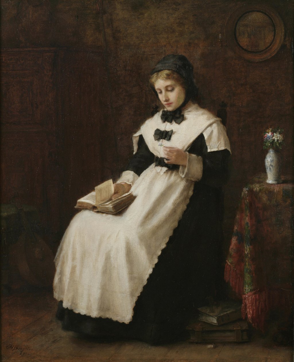 Toulavé myšlenky, 1865 od George Henry Boughton