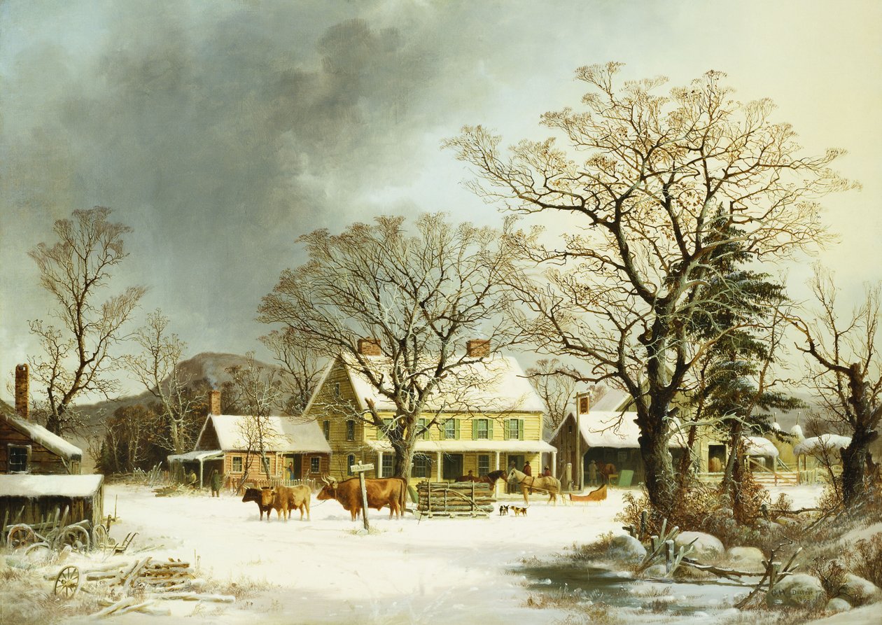 Sedm mil do Salemu, 1863 od George Henry Durrie