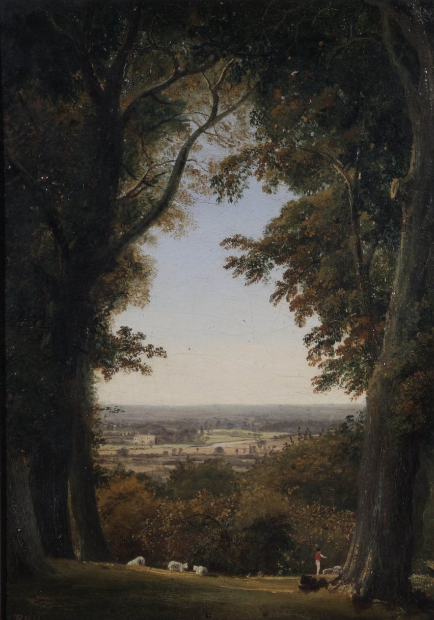 Vzdálený pohled na Twickenham, Middlesex od George Hilditch