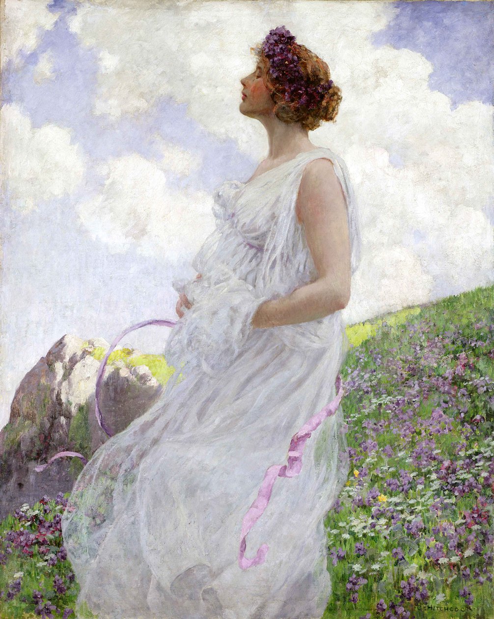 Calypso, kolem roku 1906 (olej na plátně) od George Hitchcock