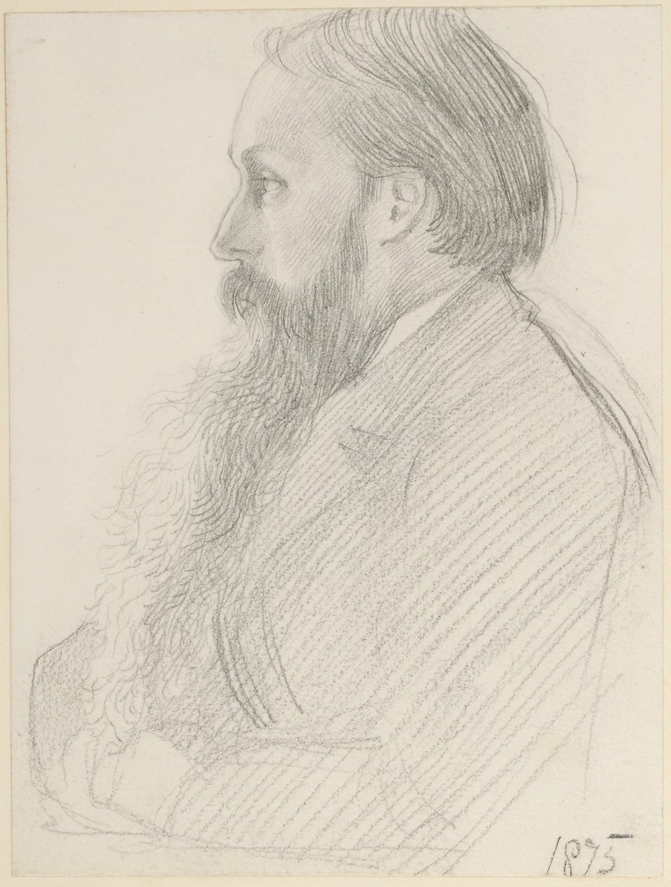 Portrét Edwarda Burne-Jonese, 1875 od George Howard