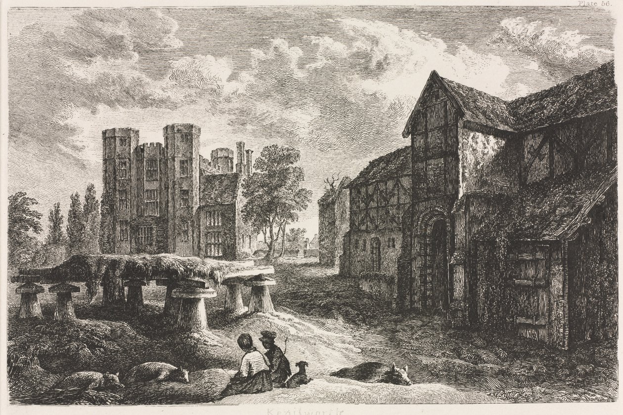 Kenilworth, 1827, publikoval 1848. od George II Cuitt