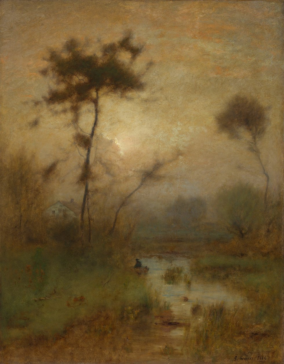 Stříbrné ráno, 1886. od George Inness