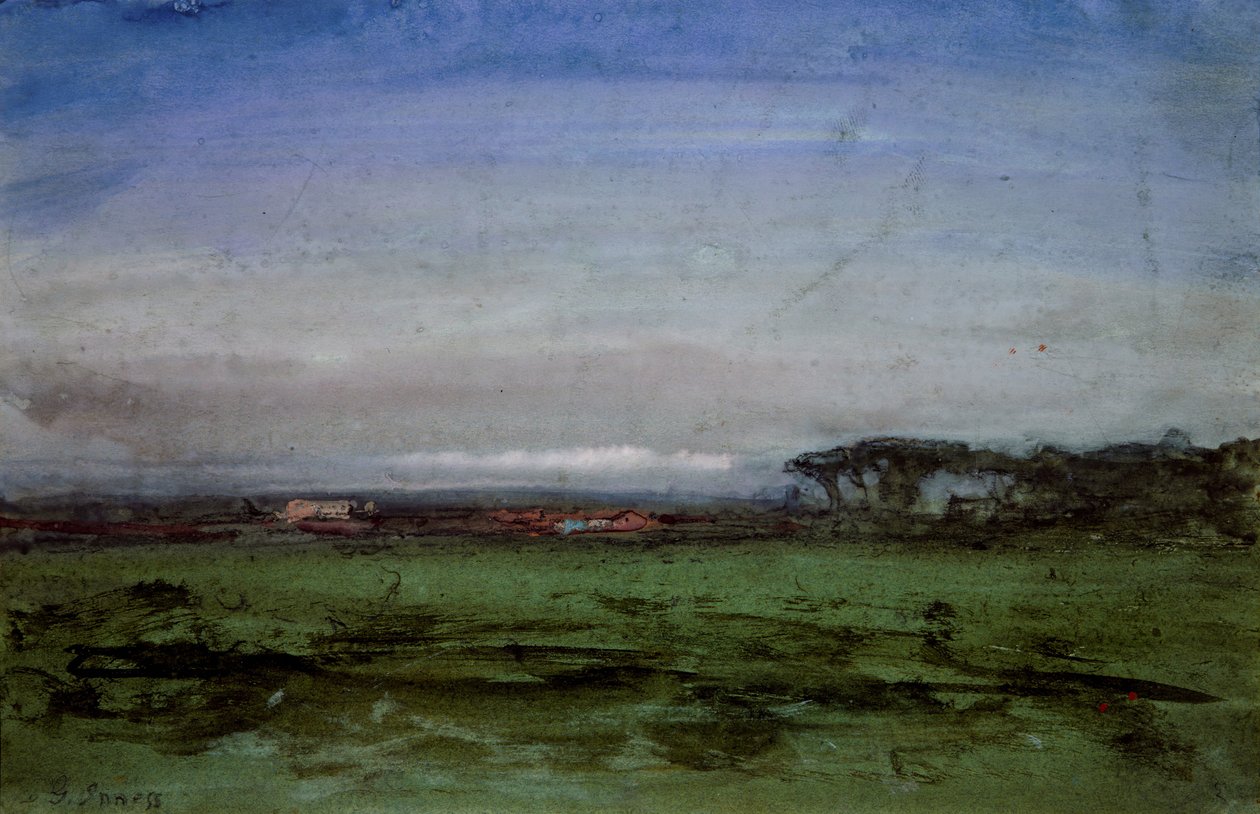 Přes Campagna, 1872. od George Inness