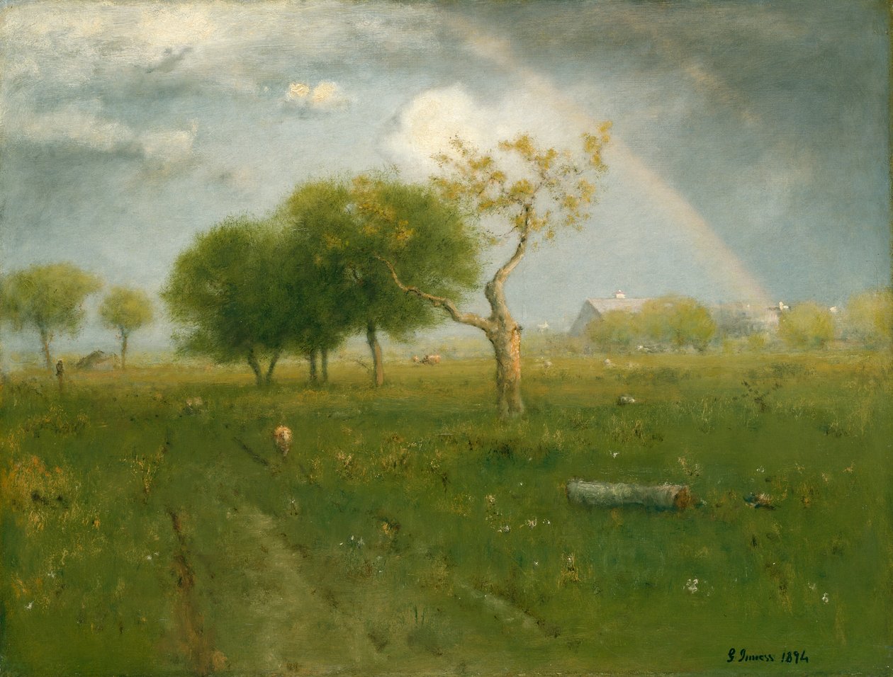 Po letní přeháňce, 1894. od George Inness