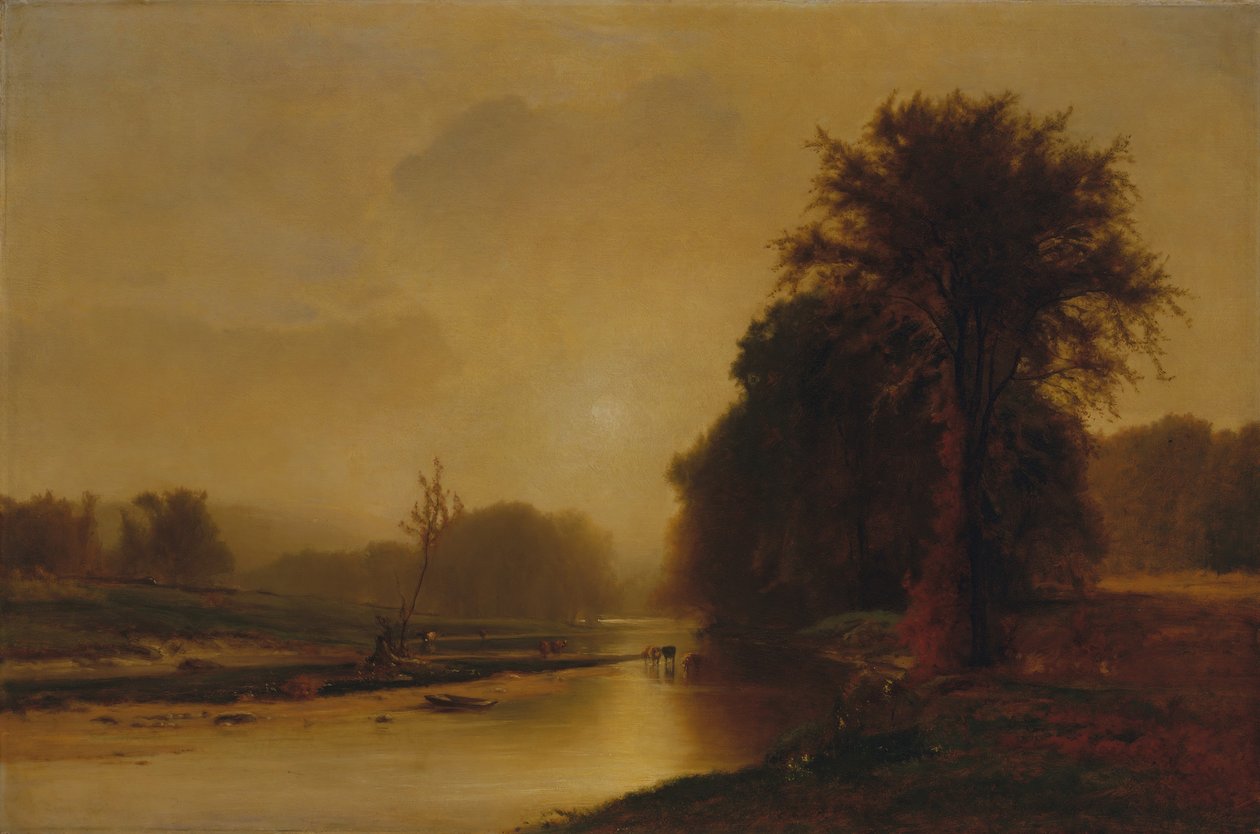 Podzimní louky, 1869. od George Inness