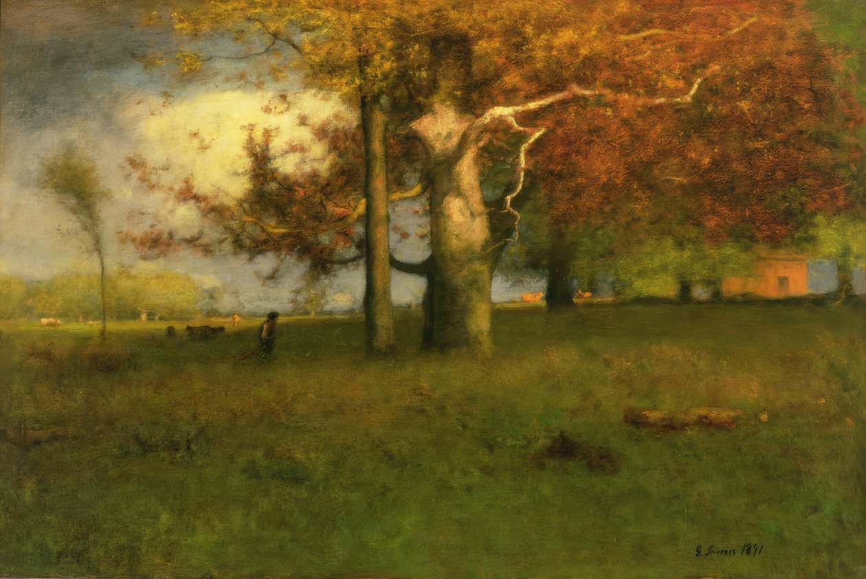 Časný podzim, Montclair od George Inness