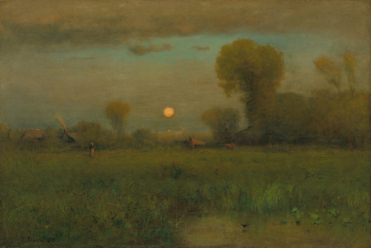 Harvest Moon, 1891. od George Inness