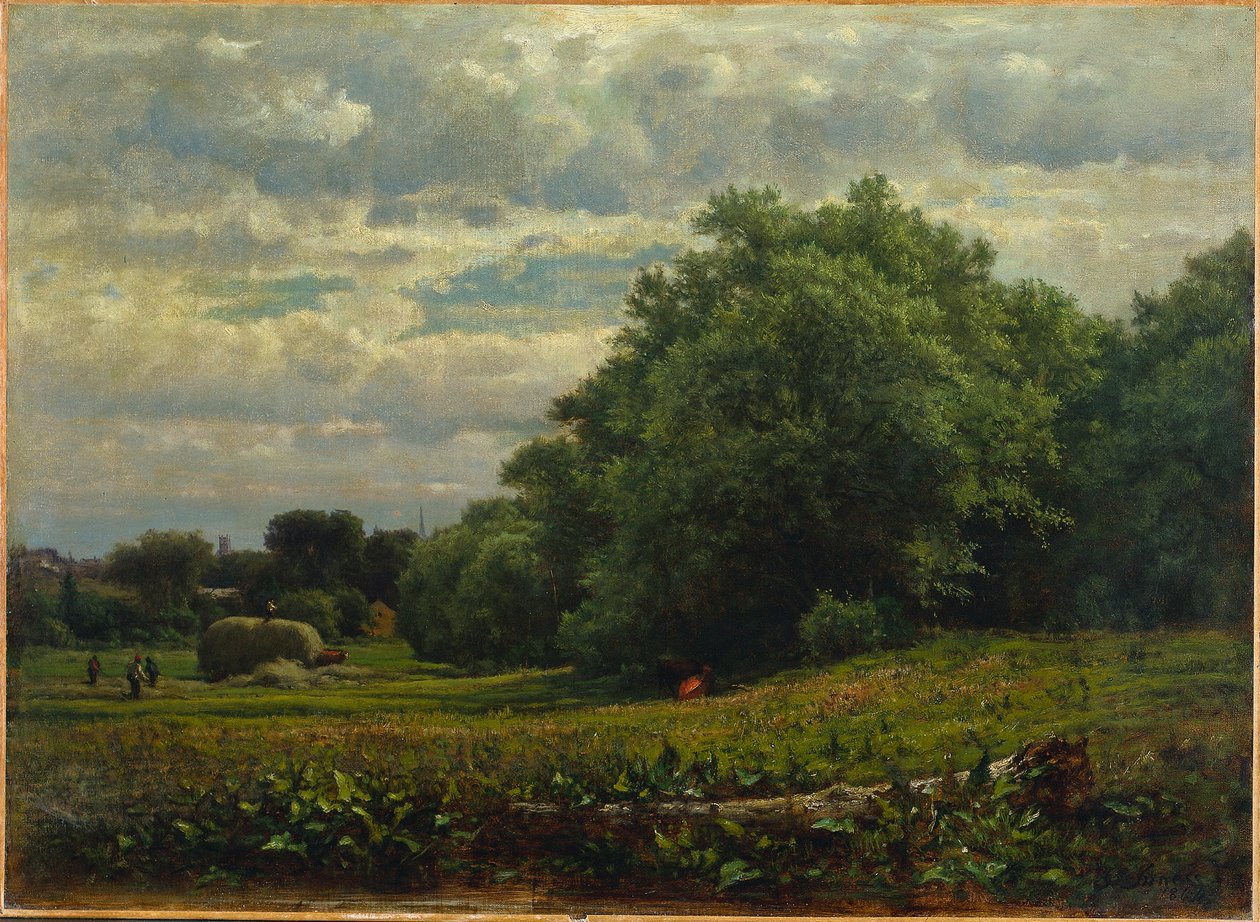 Čas sklizně od George Inness