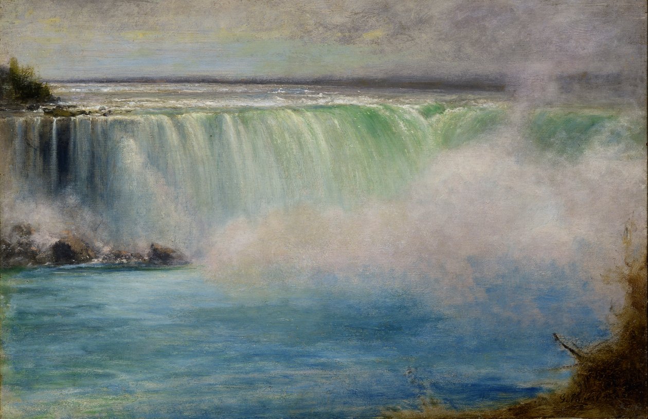 Niagarské vodopády, 1885. od George Inness